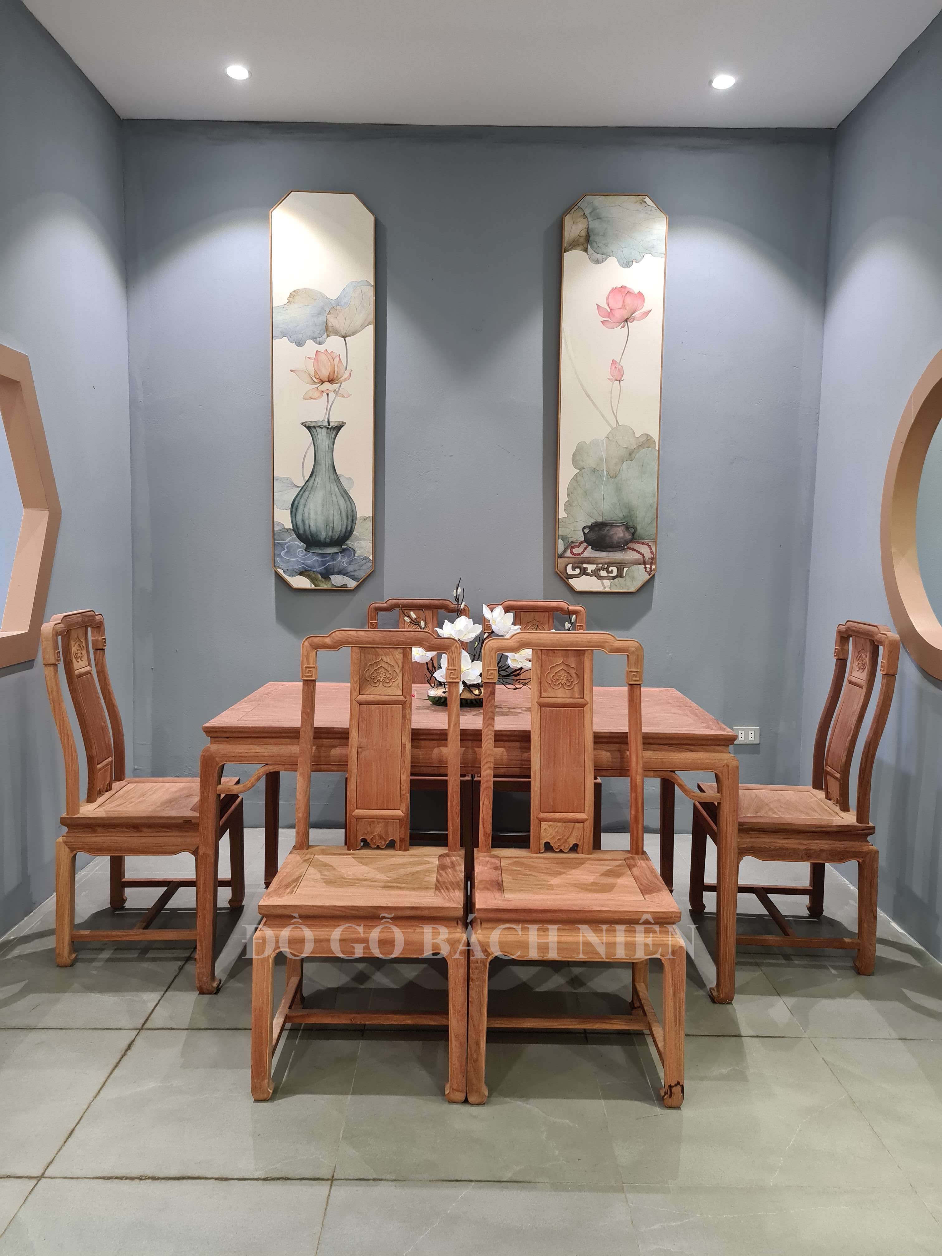 Bộ bàn ăn CN Á Đông CN12