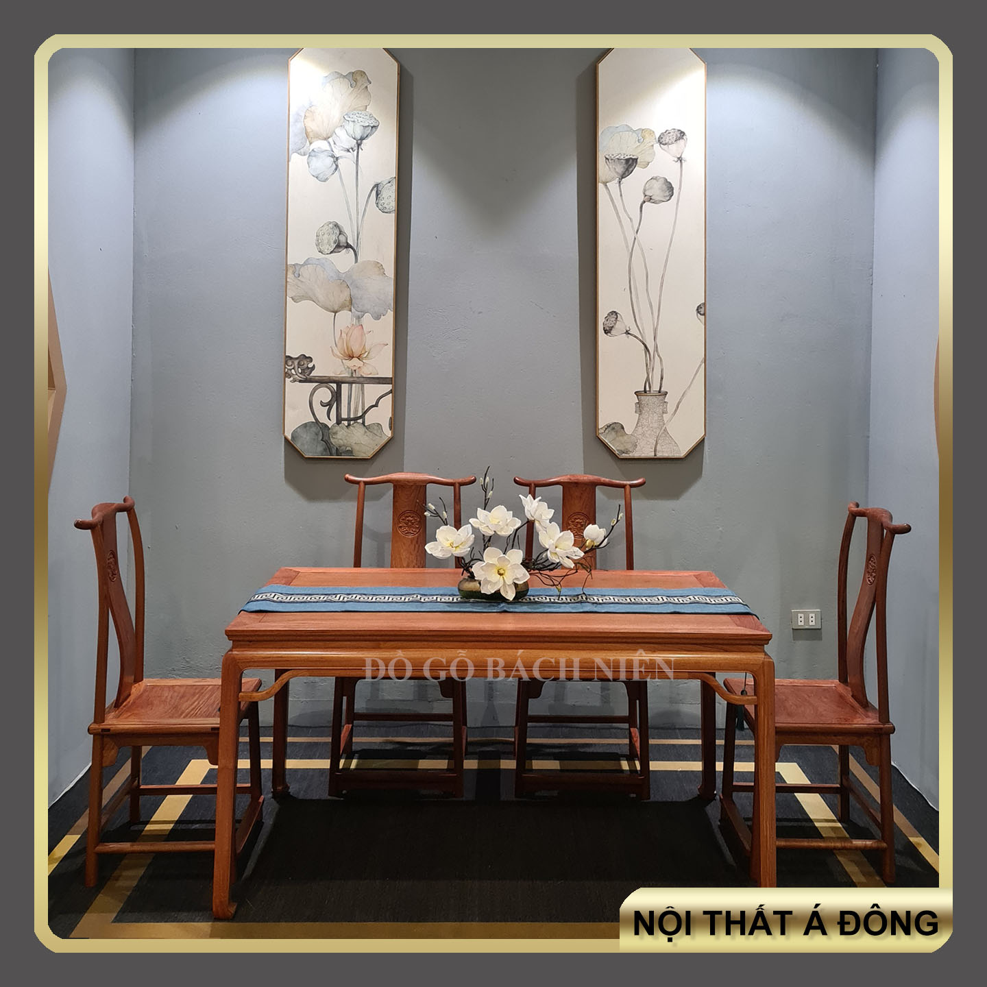 Bộ bàn ăn CN Á Đông CN02