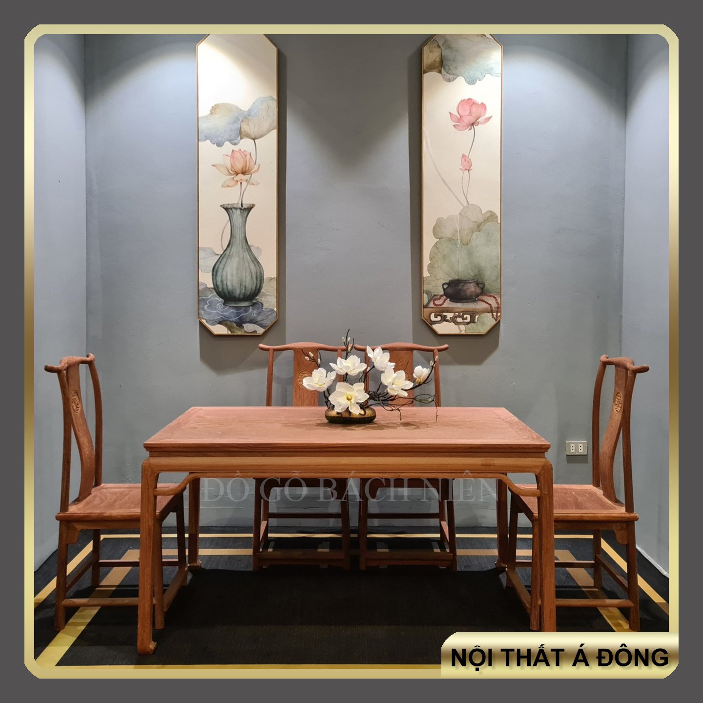 Bộ bàn ăn CN Á Đông CN02