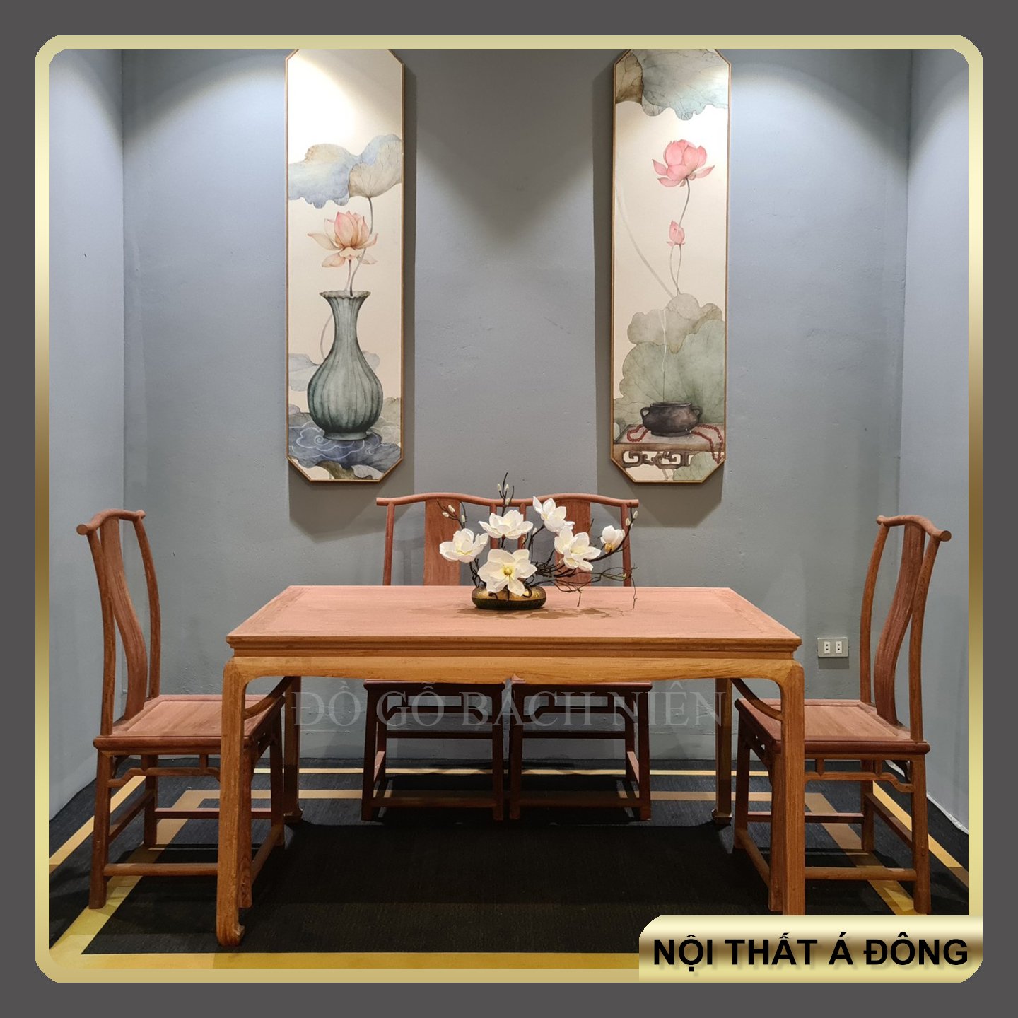 Bộ bàn ăn CN Á Đông CN03