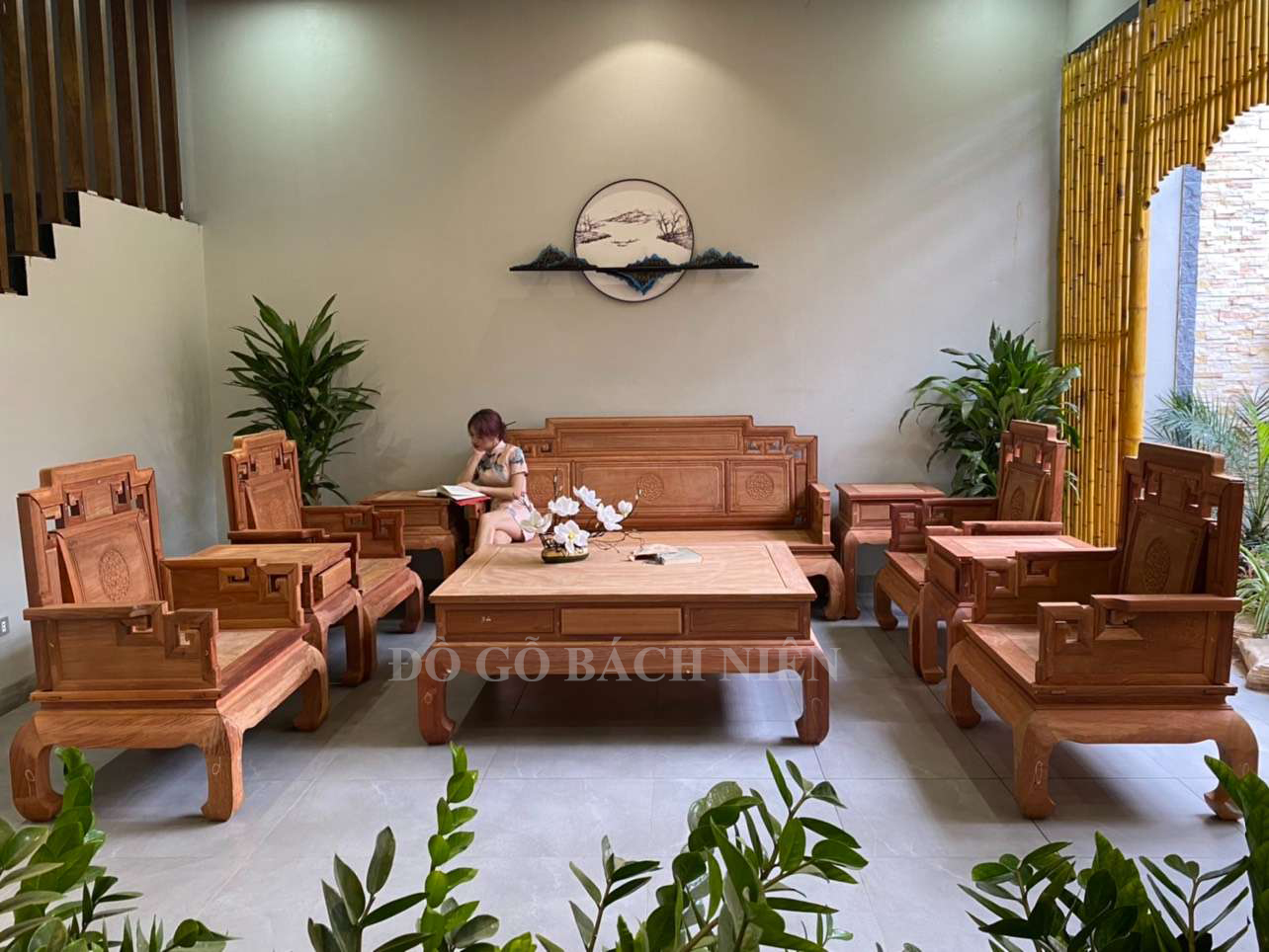 Bộ ghế Quốc Sắc Thiên Hương