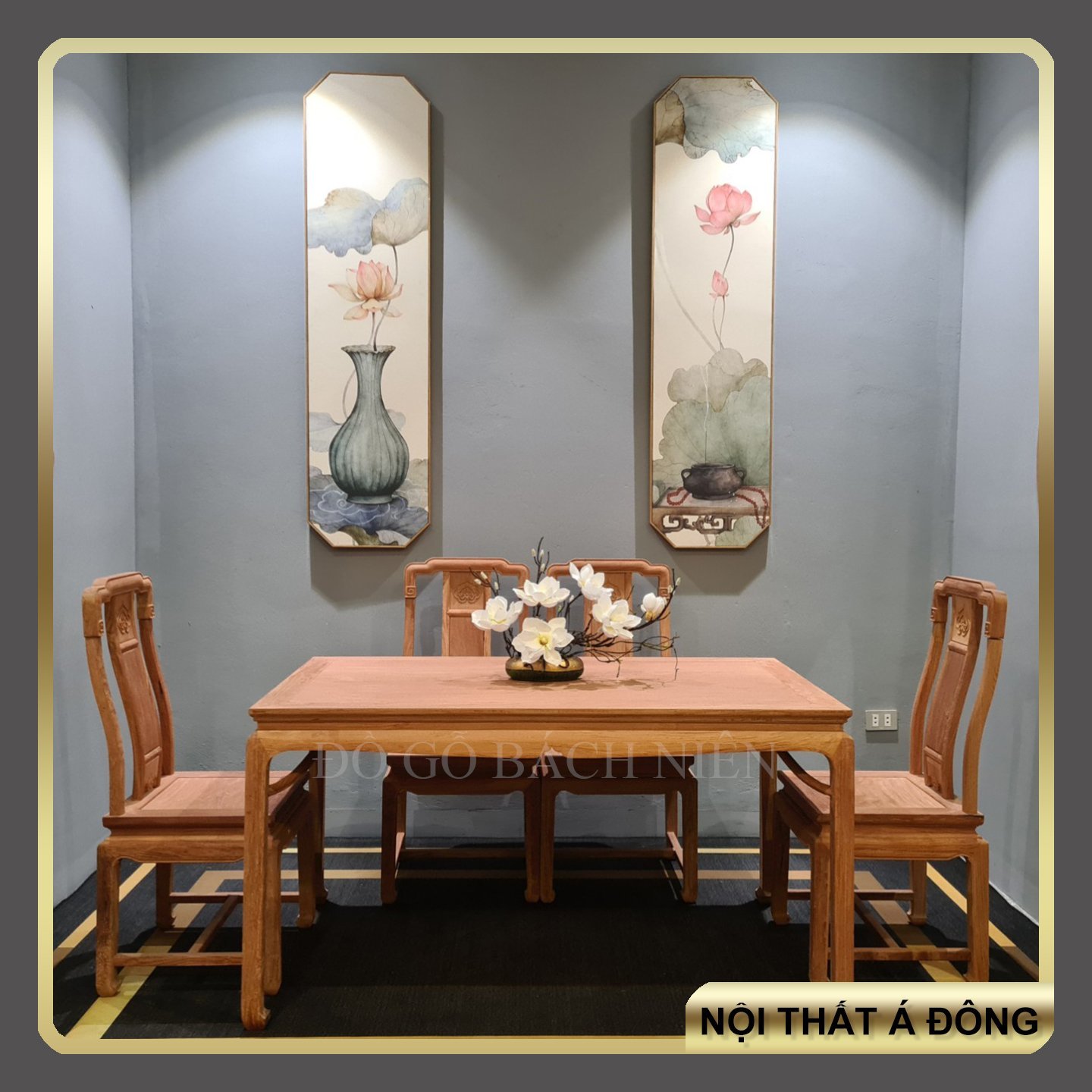 Bộ bàn ăn CN Á Đông CN01
