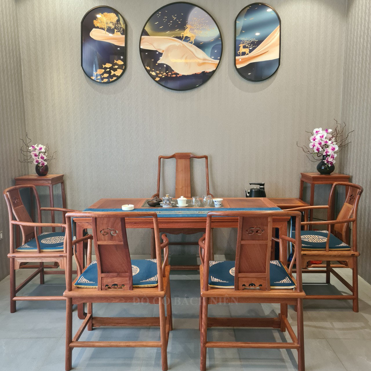 Bộ bàn trà Á Đông BT03