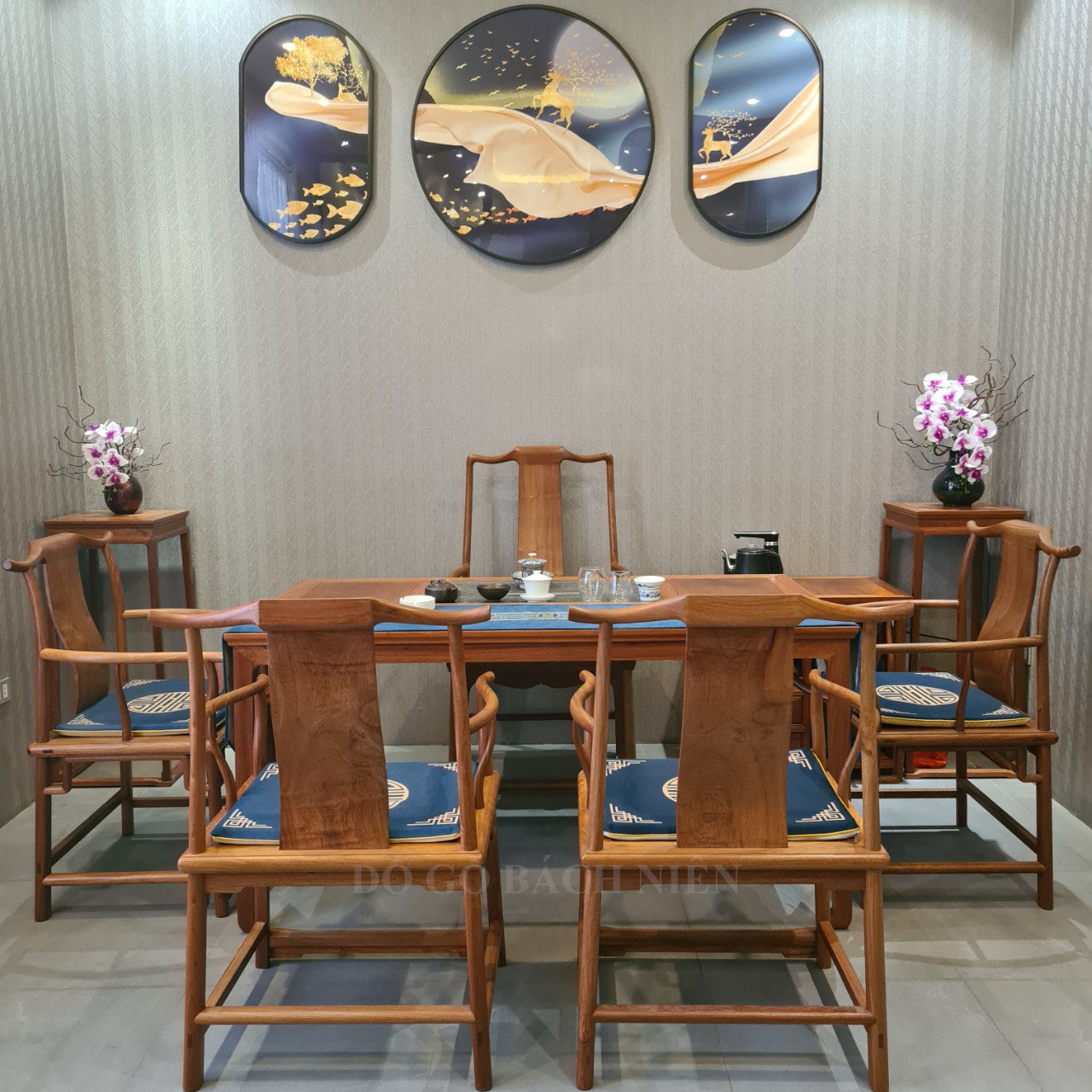 Bộ bàn trà Á Đông BT03