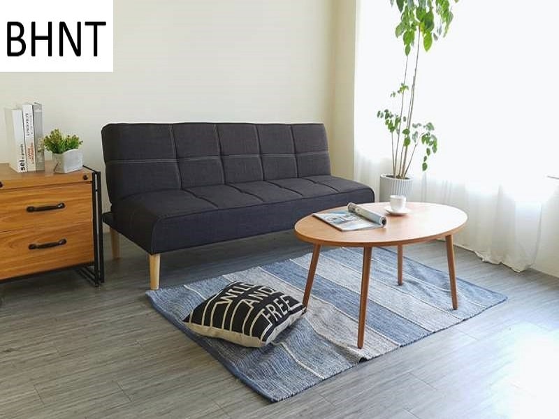  Mẫu sofa nỉ mã BHNT với tone màu trầm chủ đạo trong phòng khách 