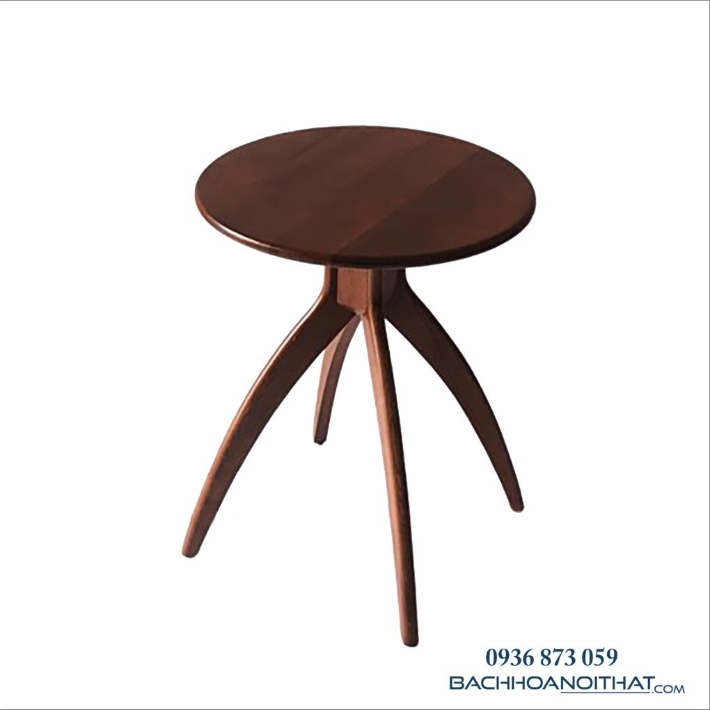 BÀN TRÀ CAFE CHÂN 4 CẠNH GỖ TẦN BÌ - BCF34