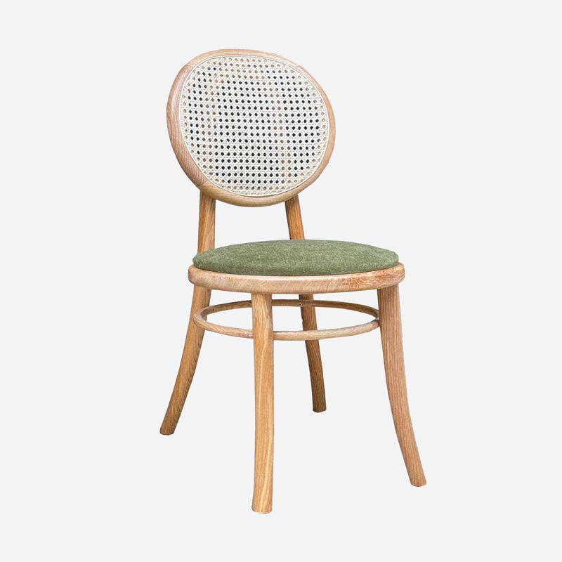 GHẾ THONET TỰA MÂY TRÒN - GAG45