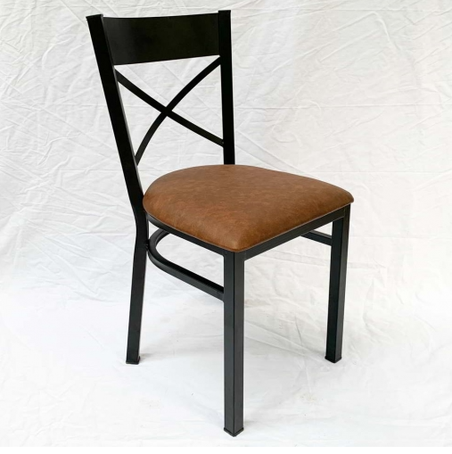 GHẾ SẮT RETRO MẶT NỆM