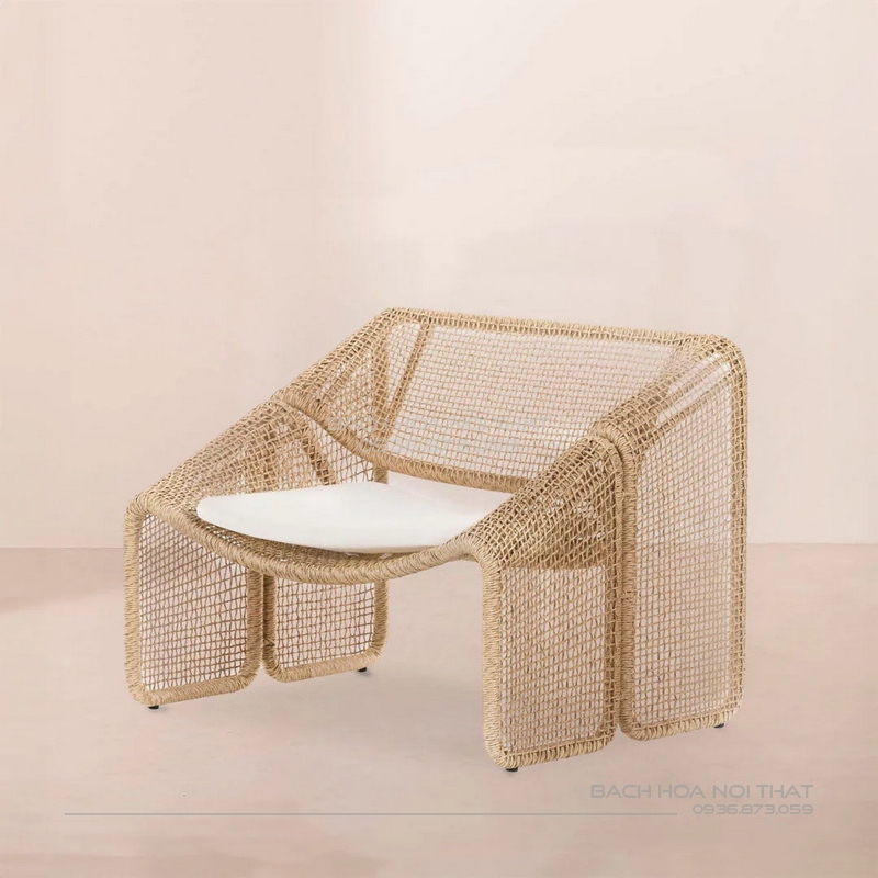 Ghế Thư Giãn Ngoài Trời Đan Dây GD15