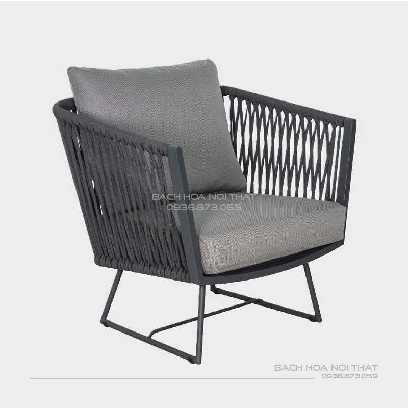 Ghế Sofa Khung Sắt Ngoài Trời GD16