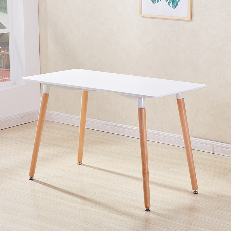 BÀN CAFE EAMES MẶT GỖ CHỮ NHẬT 1M2 - BCF32