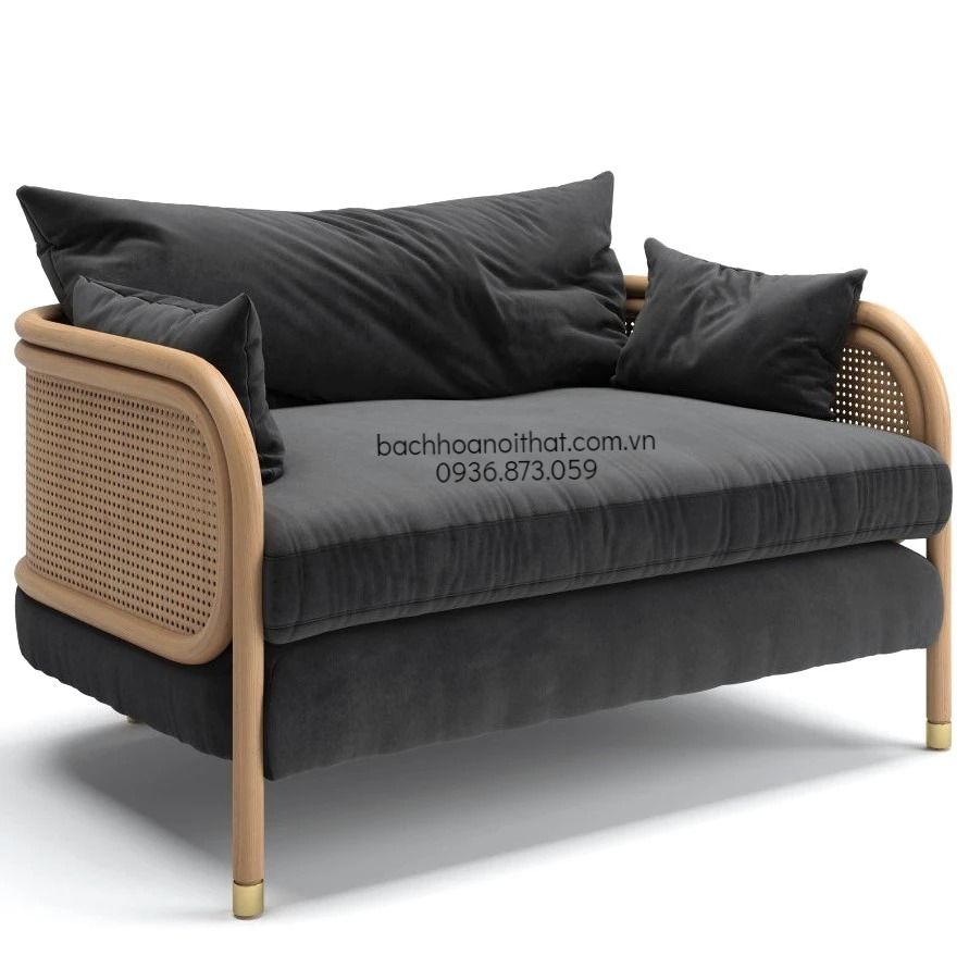 GHẾ SOFA INDOCHINE HEATHERFIELD ĐÔI - SFG39