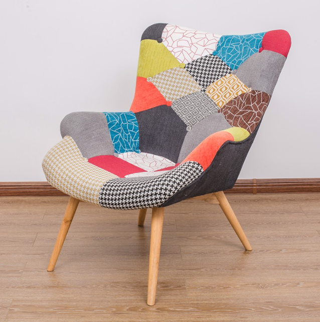 GHẾ THƯ GIÃN EAMES CHÂN GỖ - GTG08