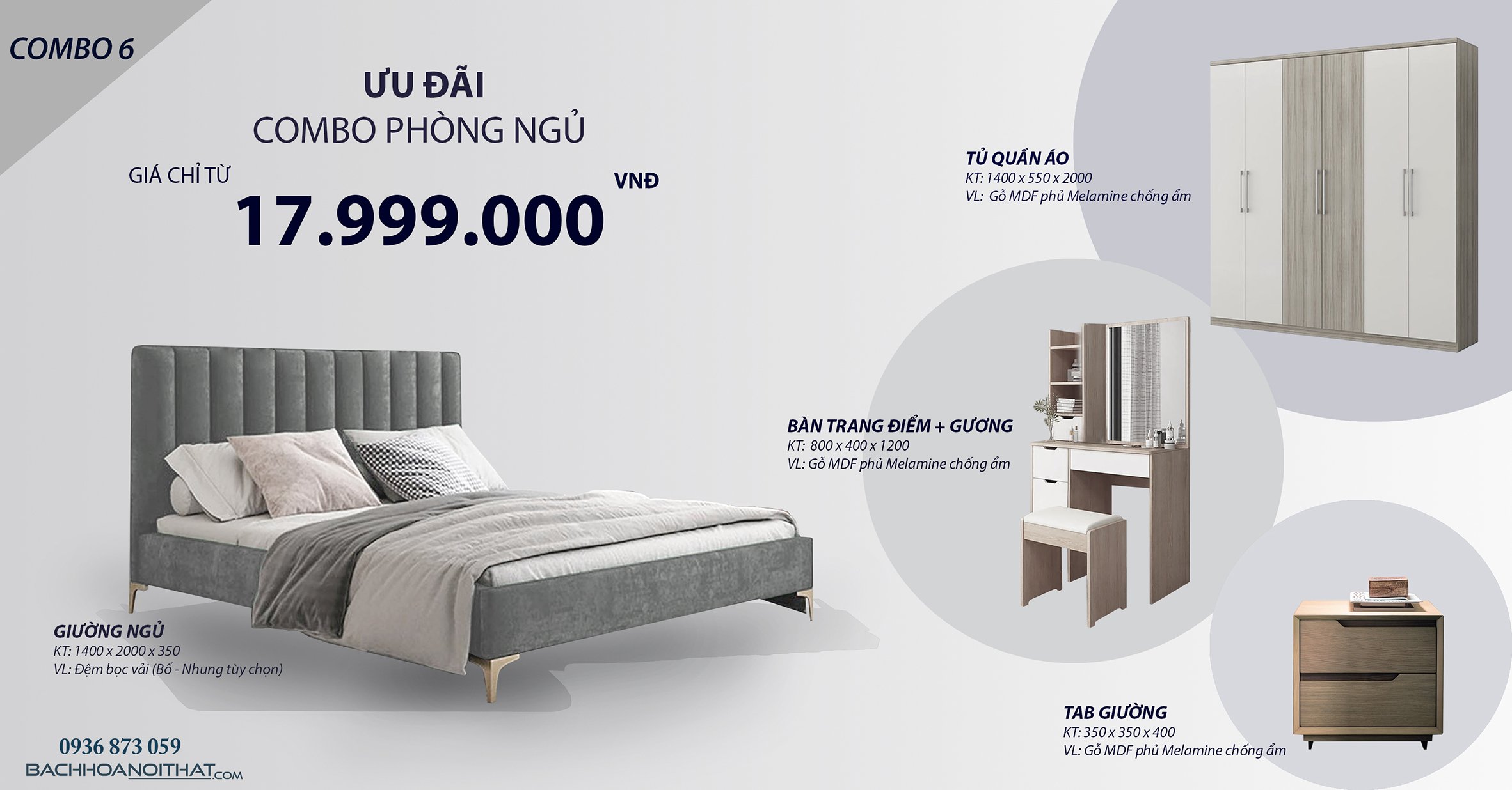 COMBO PHÒNG NGỦ - PN05