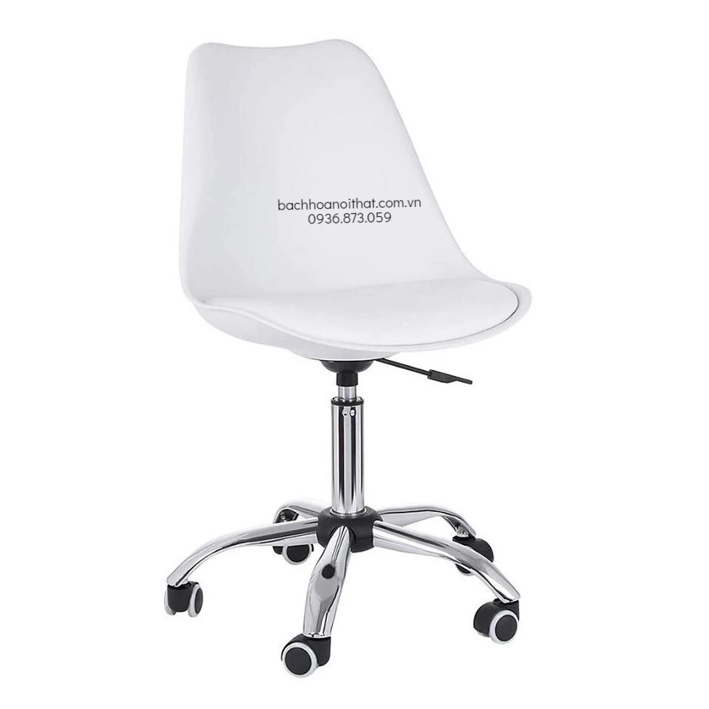 GHẾ EAMES MẶT NỆM CHÂN XOAY