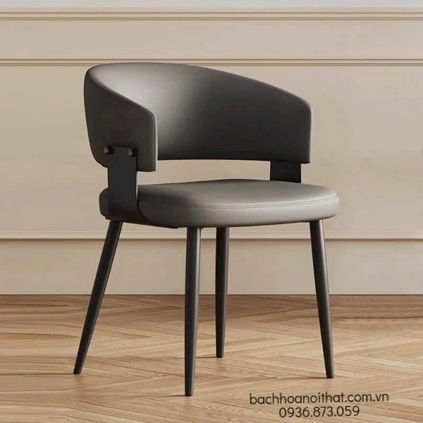 Ghế Ăn Bọc Nệm Chân Sắt - GAN159