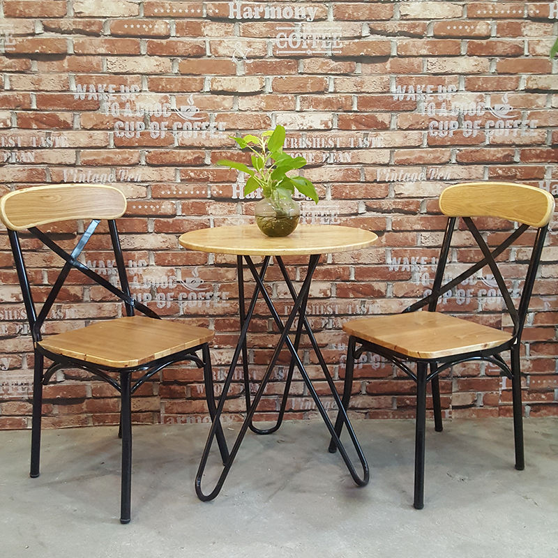 BỘ BÀN GHẾ CAFE 2 GHẾ BISTRO - CF10