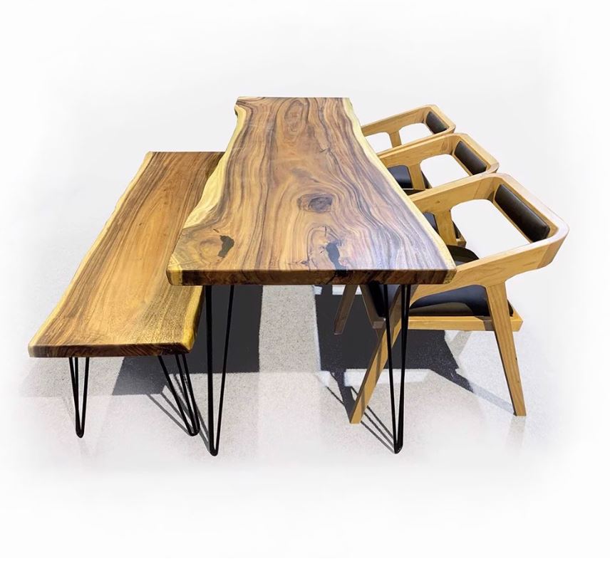 BÀN ĂN GỖ ME TÂY