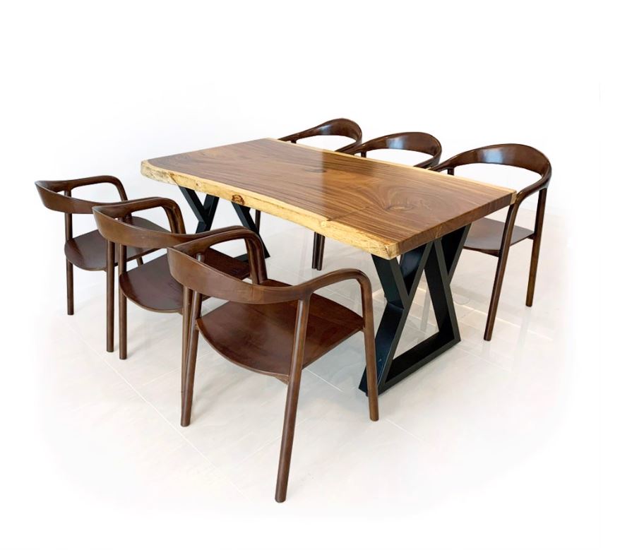 BÀN ĂN GỖ ME TÂY