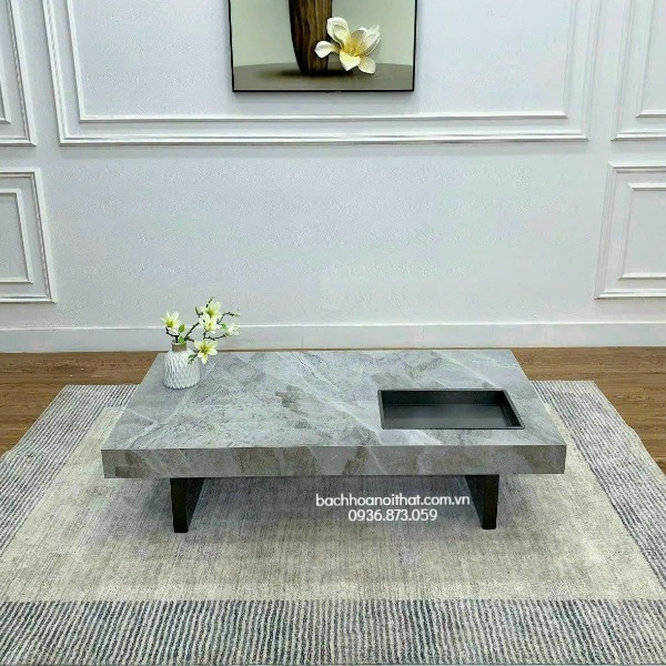 BÀN SOFA MẶT ĐÁ CAO CẤP - BT154