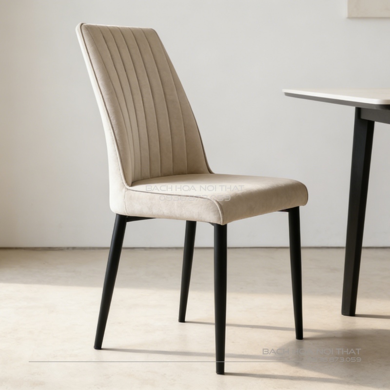 Ghế Ăn Chân Sắt Hiện Đại - GAN205