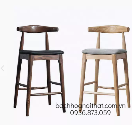 GHẾ BULL BAR GỖ ASH - BAR23