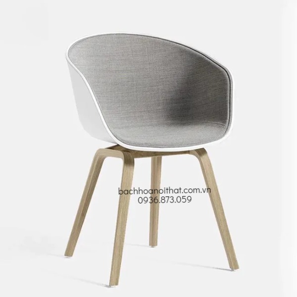 GHẾ HAY CAFE BỌC VẢI CHÂN SẮT