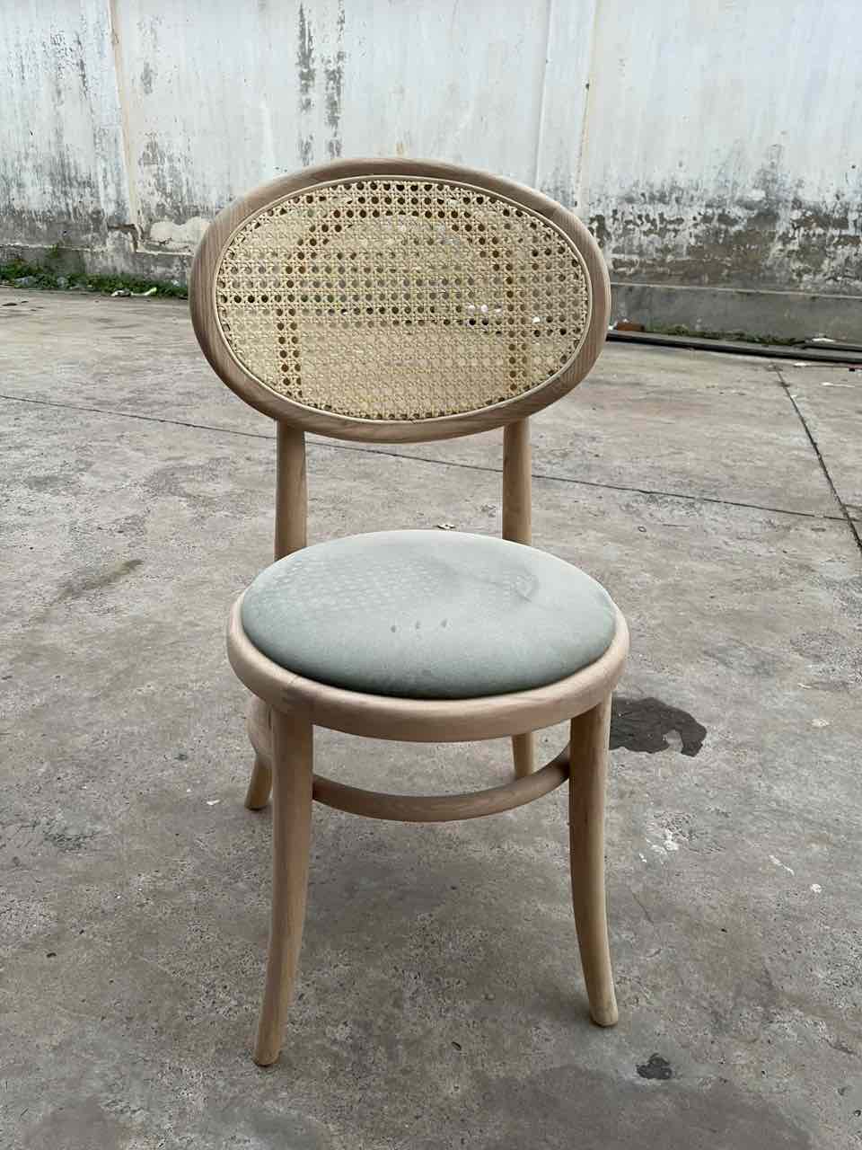 Ghế Đan Mây Lưng Tròn - GDM24