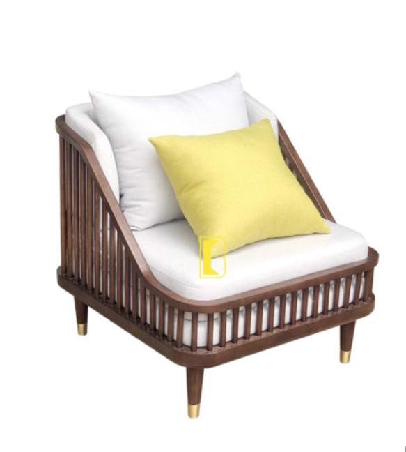 GHẾ SOFA KBH ĐƠN KHUNG GỖ ASH - SFG11