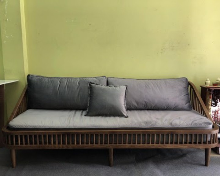 GHẾ SOFA KBH BỐN KHUNG GỖ ASH - SFG14