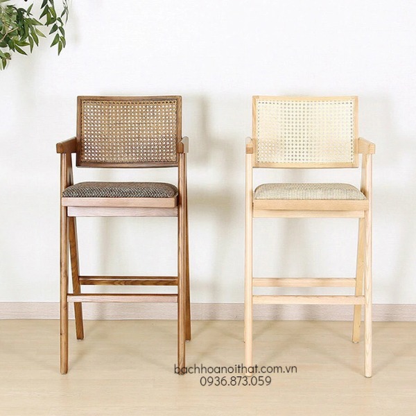 GHẾ BAR VLEG MẶT NỆM - BAR21