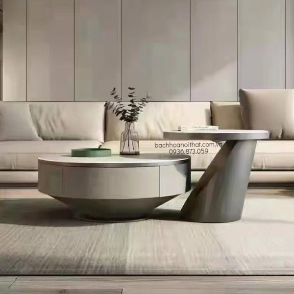 BÀN TRÀ SOFA MẶT ĐÁ NHẬP KHẨU - BT125