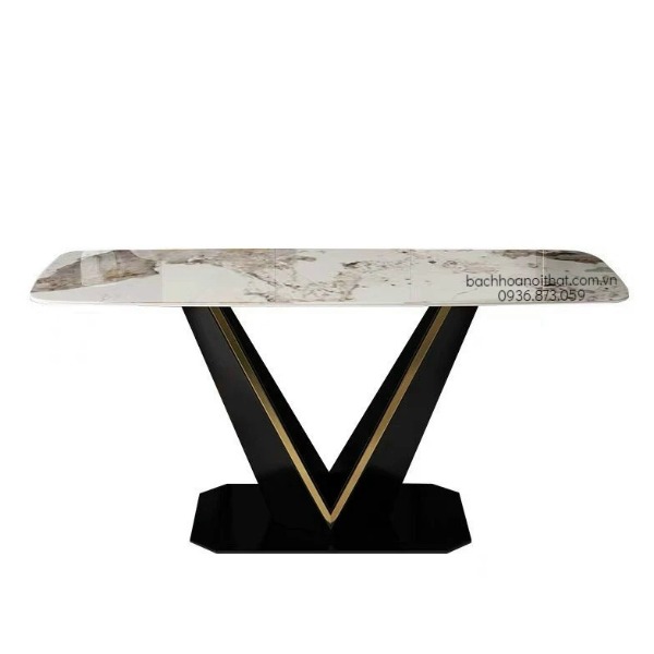 BÀN ĂN SANG TRỌNG MẶT ĐÁ NHẬP KHẨU - BAMD143