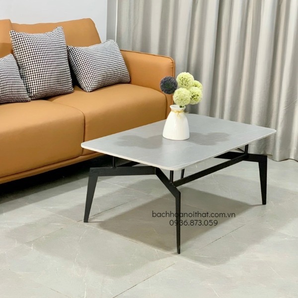 BÀN SOFA MẶT ĐÁ CHỮ NHẬT - BT119