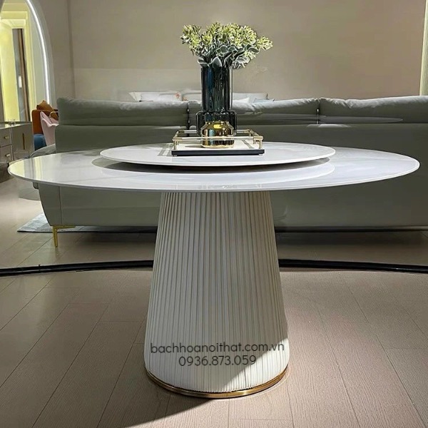 BÀN ĂN MẶT ĐÁ ĐẸP NHẬP KHẨU - BAMD144