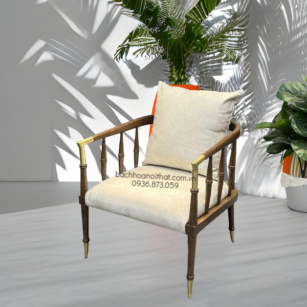 GHẾ SOFA ĐƠN CARACOLE INDOCHINE - SFG49