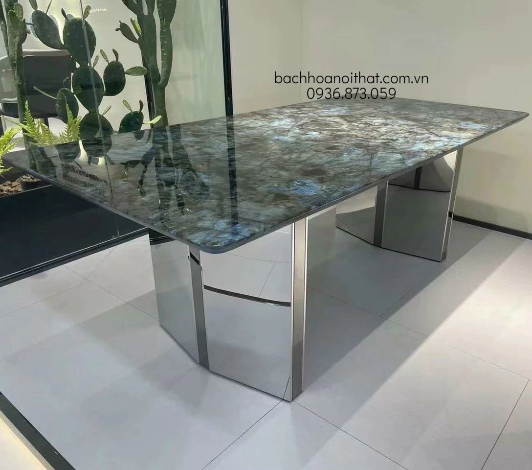 BÀN ĂN CHÂN INOX CAO CẤP - BAMD159