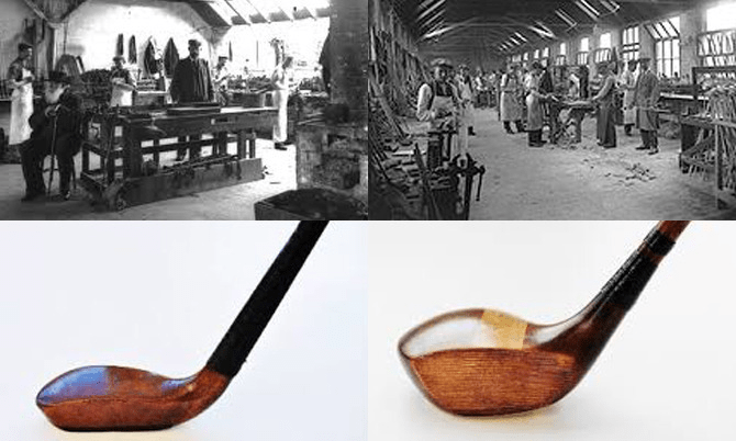Gậy đánh golf như thế nào cách đây 100 năm