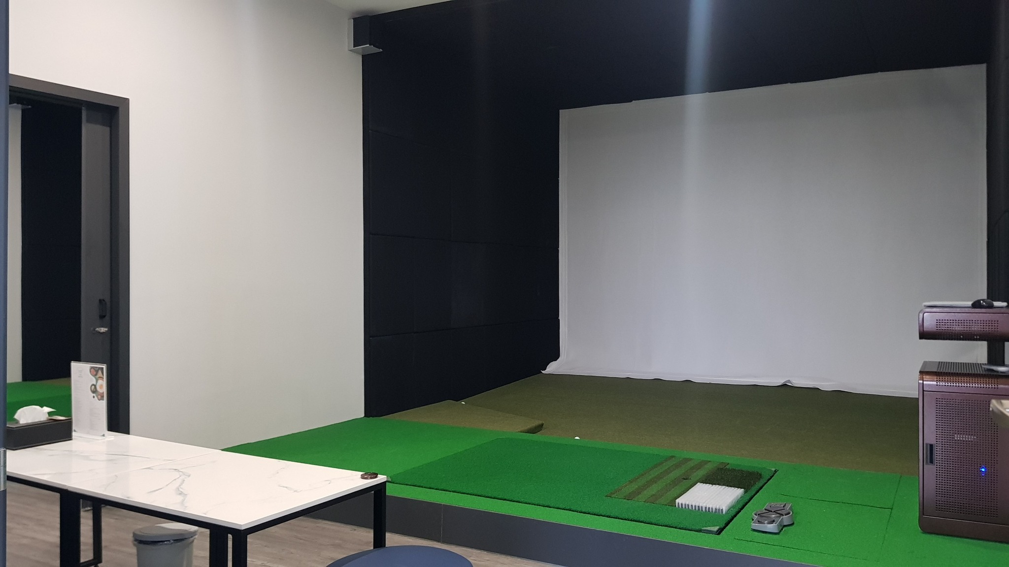 phòng golf mô phỏng 3D