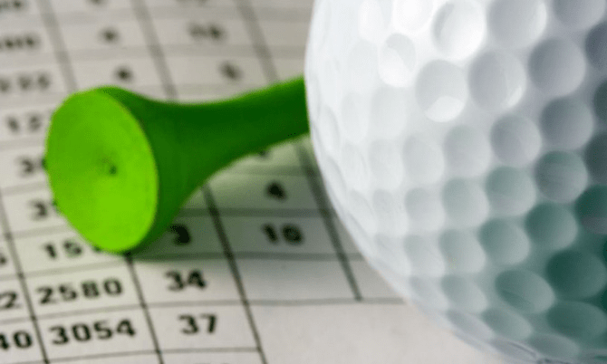 Về điểm số chơi golf