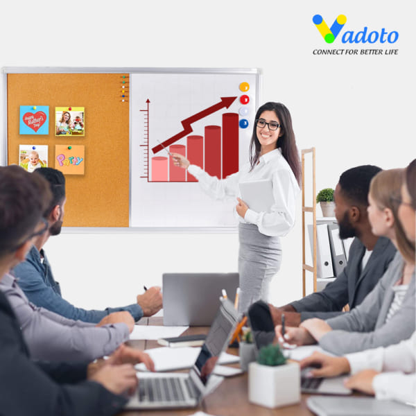 Bảng Combo Cao Cấp: Bảng Từ Trắng + Bảng Ghim Lie