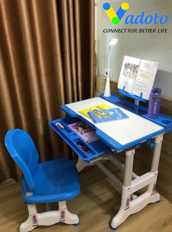 Bộ Bàn Ghế Học Sinh Thông Minh Chống Gù Chống Cận VDTB02