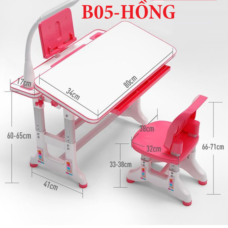 Bộ Bàn Ghế Học Sinh Thông Minh Chống Gù Chống Cận VDTB05