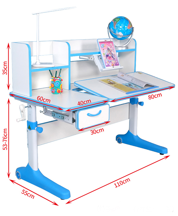 Bàn Ghế Học Tập Chống Cận Cao Cấp Giá Rẻ VDTT120-2