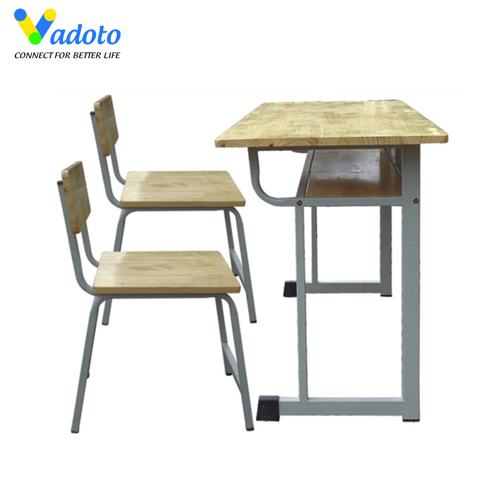 Bàn Ghế Rời Học Sinh Bằng Gỗ