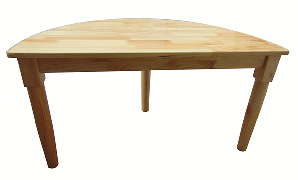 Bàn Gỗ Mầm Non Hình Bán Nguyệt