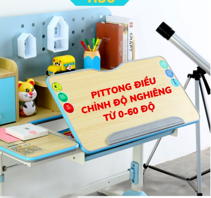 Combo Bàn Ghế Chống Gù Chống Cận Cho Bé VDTS6