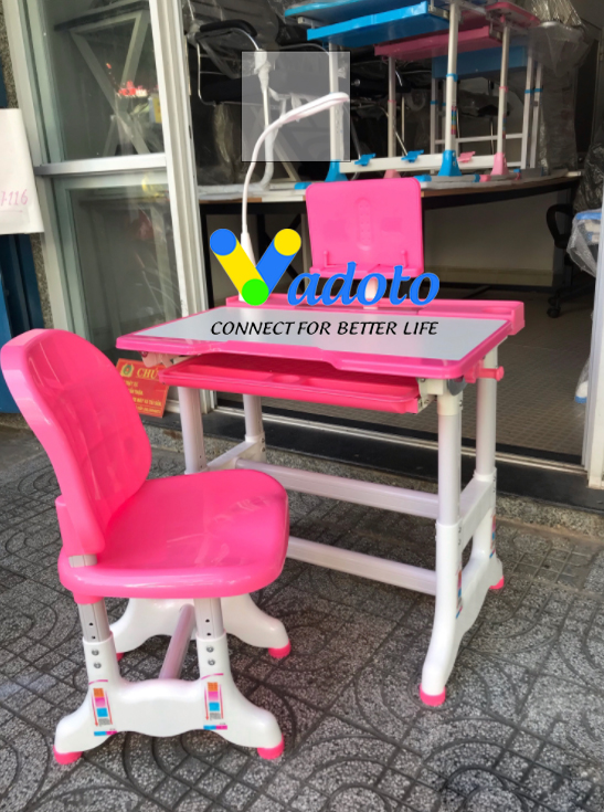 Bộ Bàn Ghế Học Sinh Thông Minh Chống Gù Chống Cận VDTB02