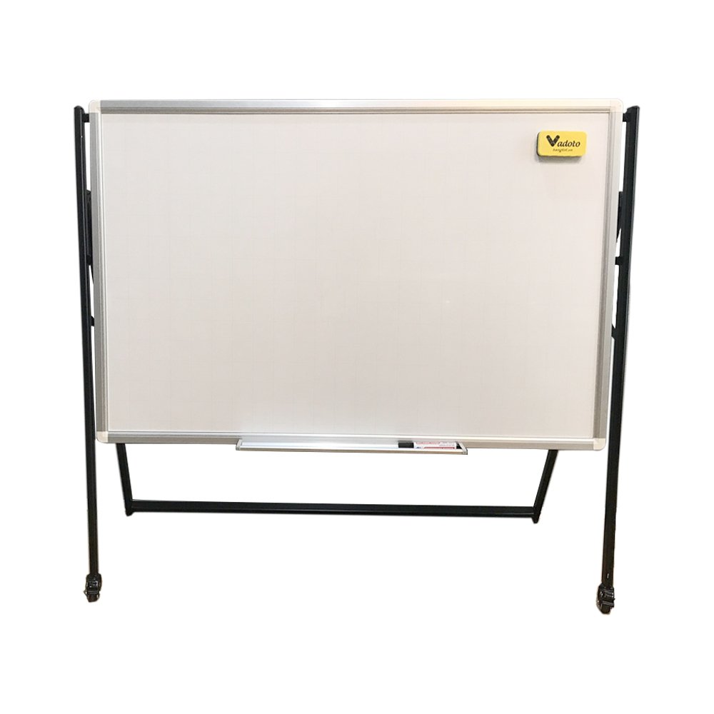 Bảng Từ Trắng Chân Đẩy Gấp Xếp Gọn Vadoto Dynamic (D1-T1-02D)