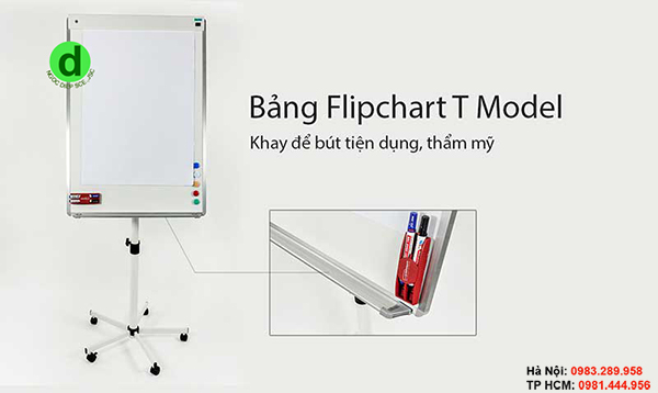 Bảng Flipchart chân chữ T